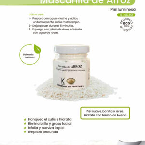 Mascarilla de Arroz