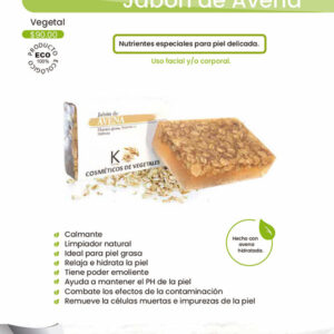Jabón de Avena