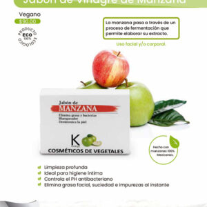 Jabón de Vinagre de Manzana