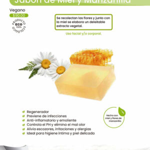 Jabón de Miel y Manzanilla